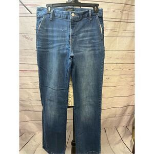 Banana Republic Trousers Jeans Womens‎ Size 28 Blue Denim Classic Style